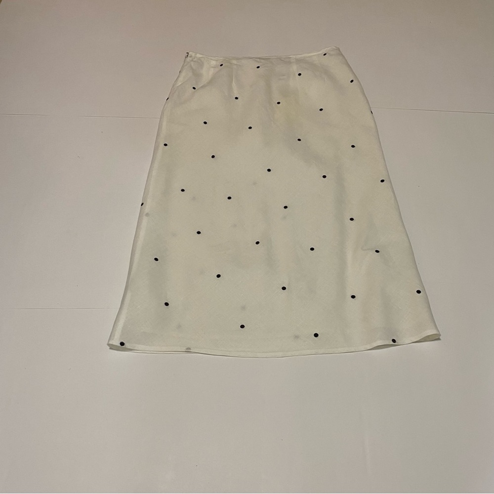 Richard Malcom white & black skirt size 6 - Picture 3 of 5